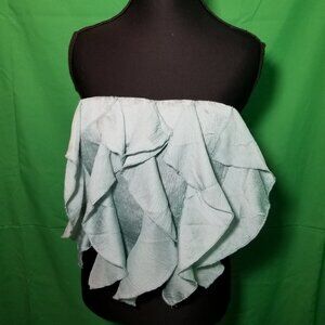 Alkemy Size Small Crop Tube Top Fairy Romantic Ruffle Cottage‎ Boho Twee NWT